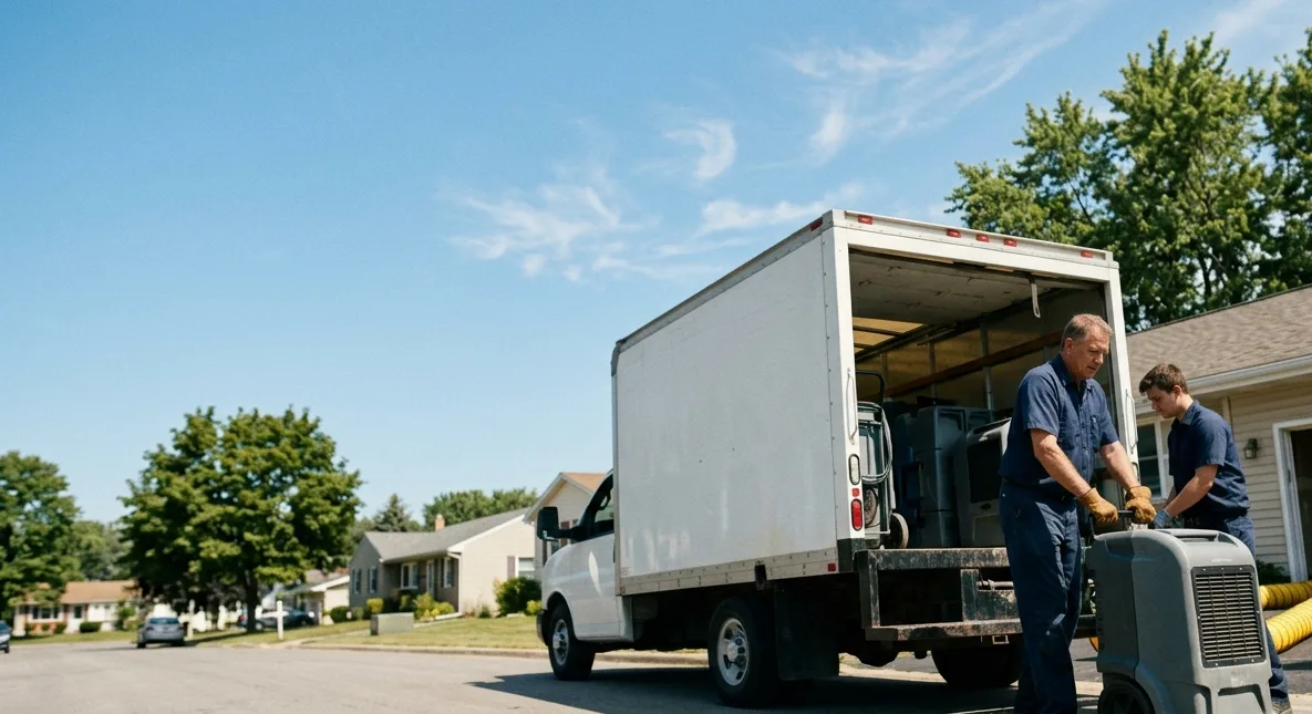 Water Damage Cleanup in Glandorf, OH near me